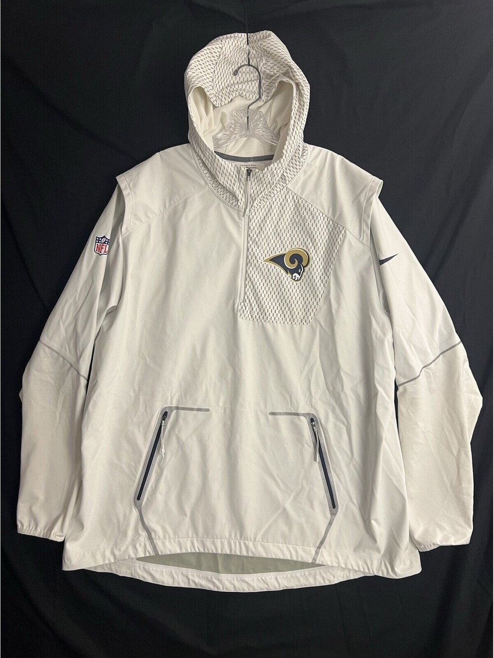Nike On-Field Los Angeles Rams Vapor Speed Fly Rush Flash Mens XXL Jacket Player